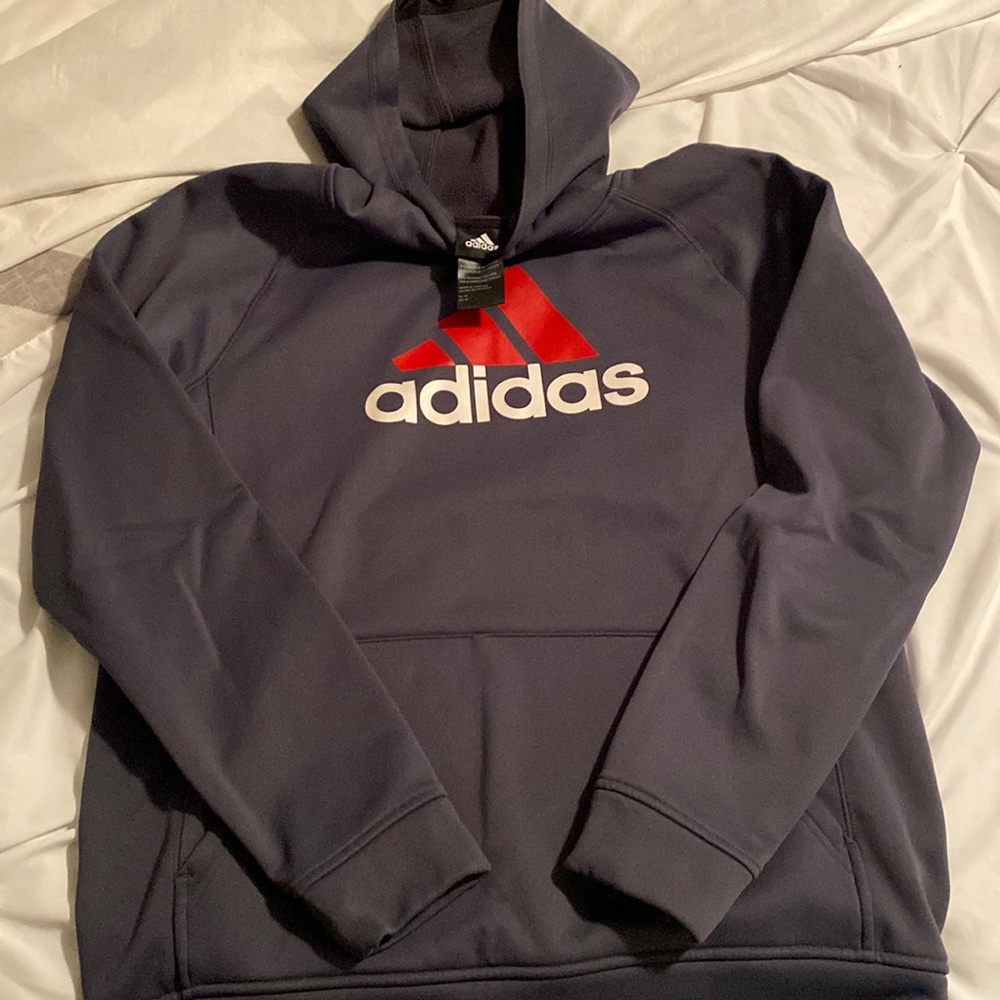 Boys Adidas hoodie size 18.